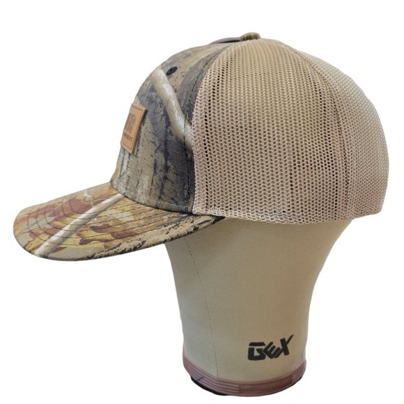 Power Equipment Mesh Camouflage Snapback Cap Realtree Camo Trucker Hat - Picture 6 of 9